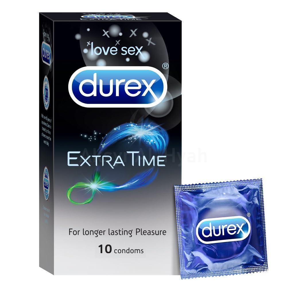 LV DUREX EXTRA TIME CONDOM 10'S