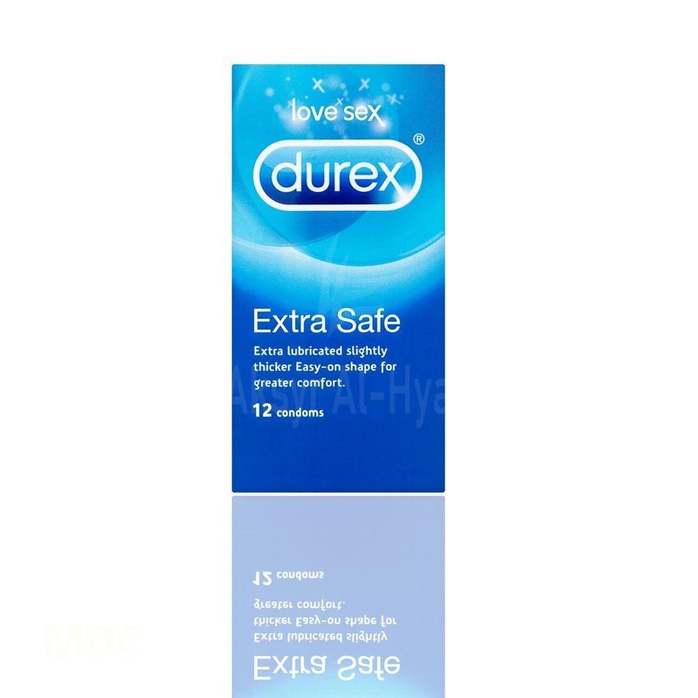 DUREX EXTRA SAFE CONDOMS 12'S #RH802
