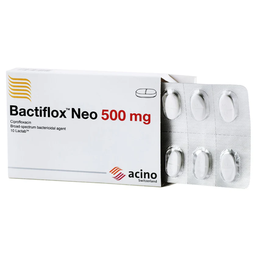 BACTIFLOX 500MG TABLET 10'S 1