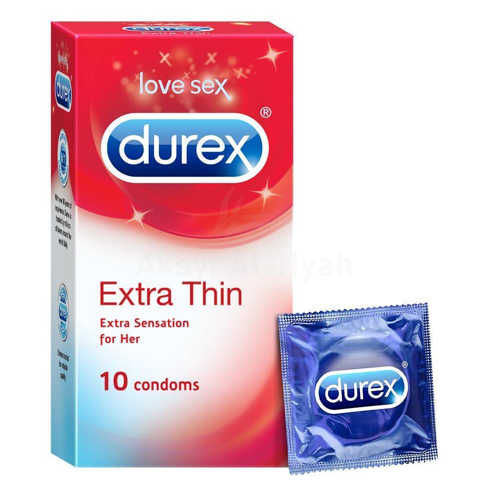 LV DUREX EXTRA THIN CONDOM 10'S