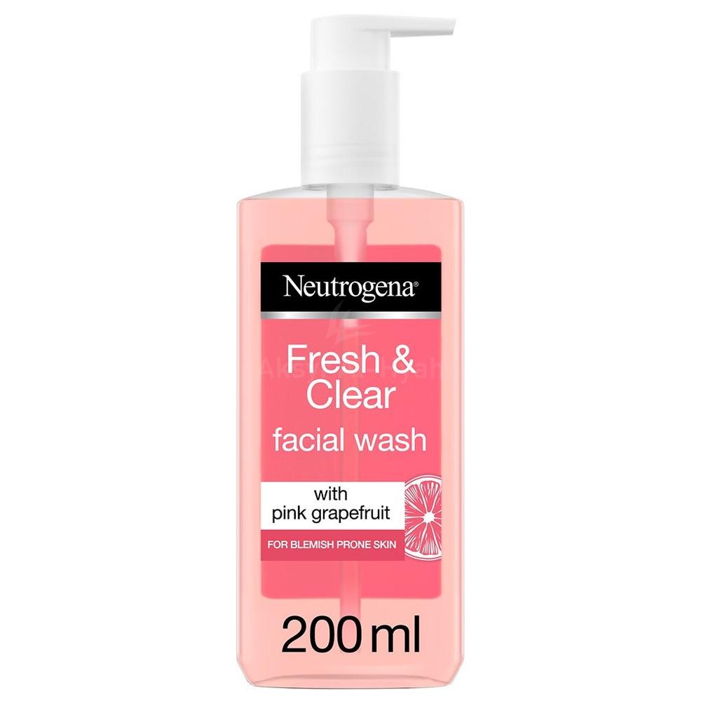 NEUT. FRESH&CLEAR FACIAL WASH PNK/GR/FR 200ML