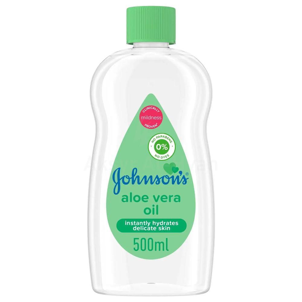 J/J BABY OIL ALOE VERA 500ML