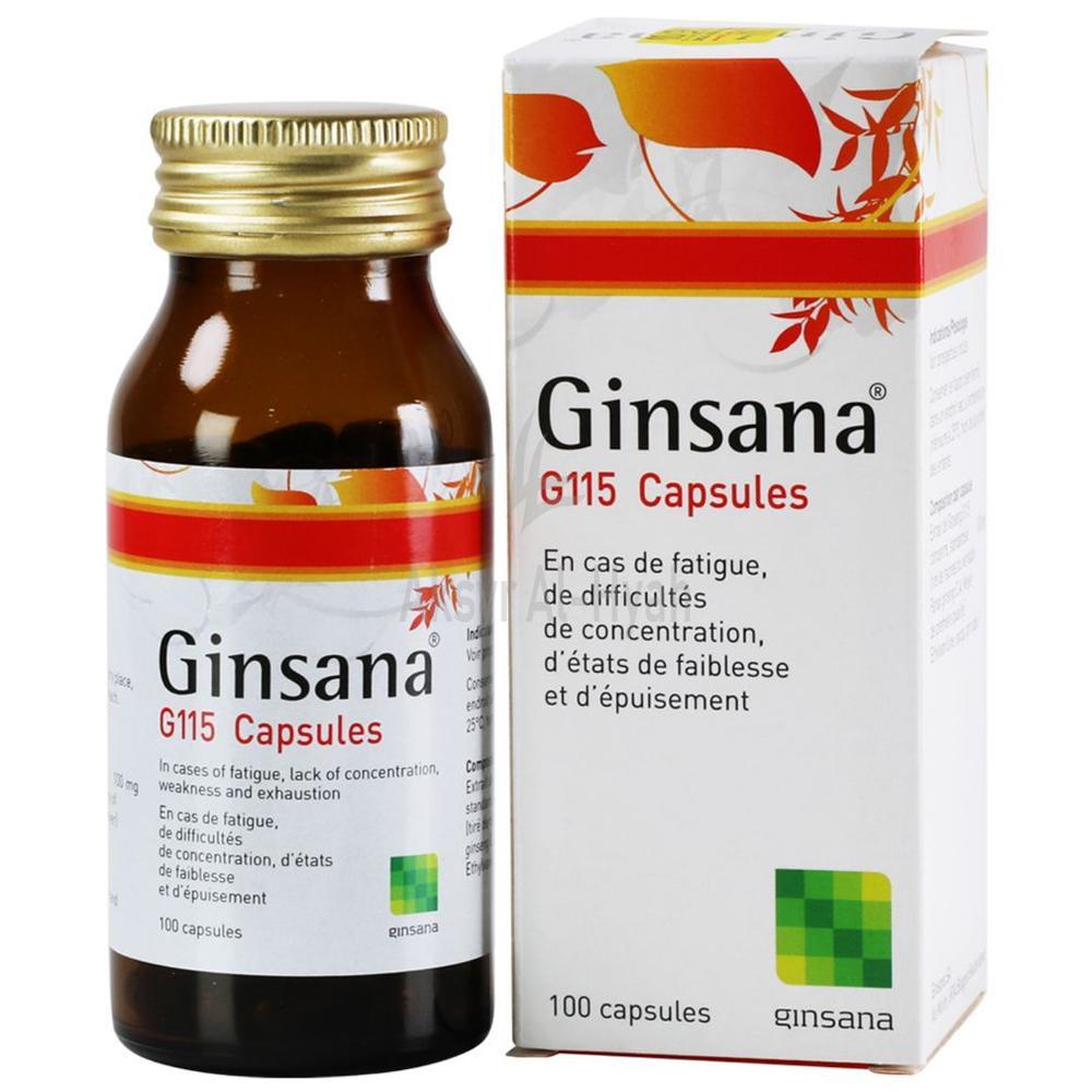 GINSANA G115  CAPSULES 100'S