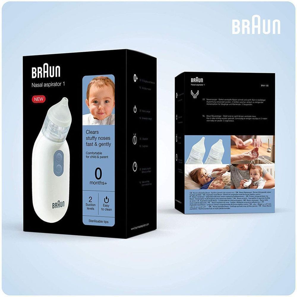 BRAUN NASAL ASPIRATOR 1 #BNA100 2