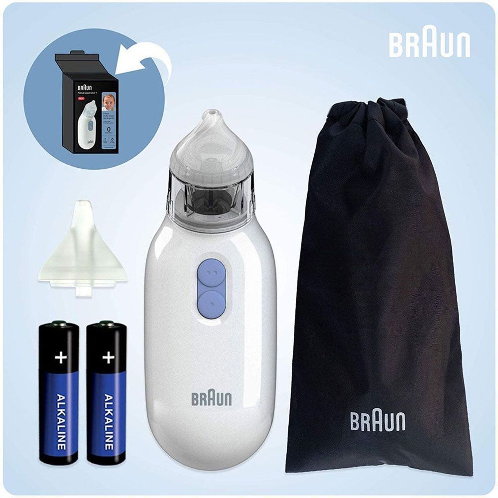 BRAUN NASAL ASPIRATOR 1 #BNA100 6