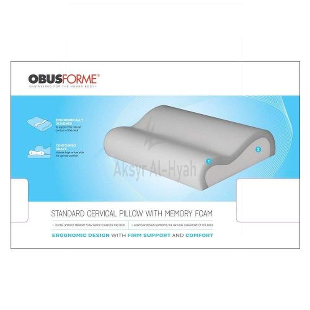OBUSFORME STANDARD CERV.PILLOW W/MEM.FOAM #33493