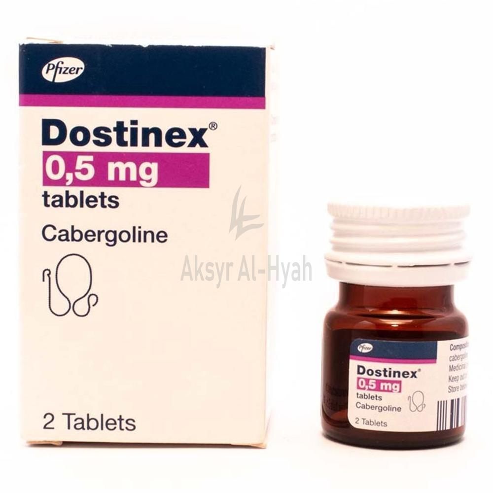 DOSTINEX 0 5MG TABLETS 2'S