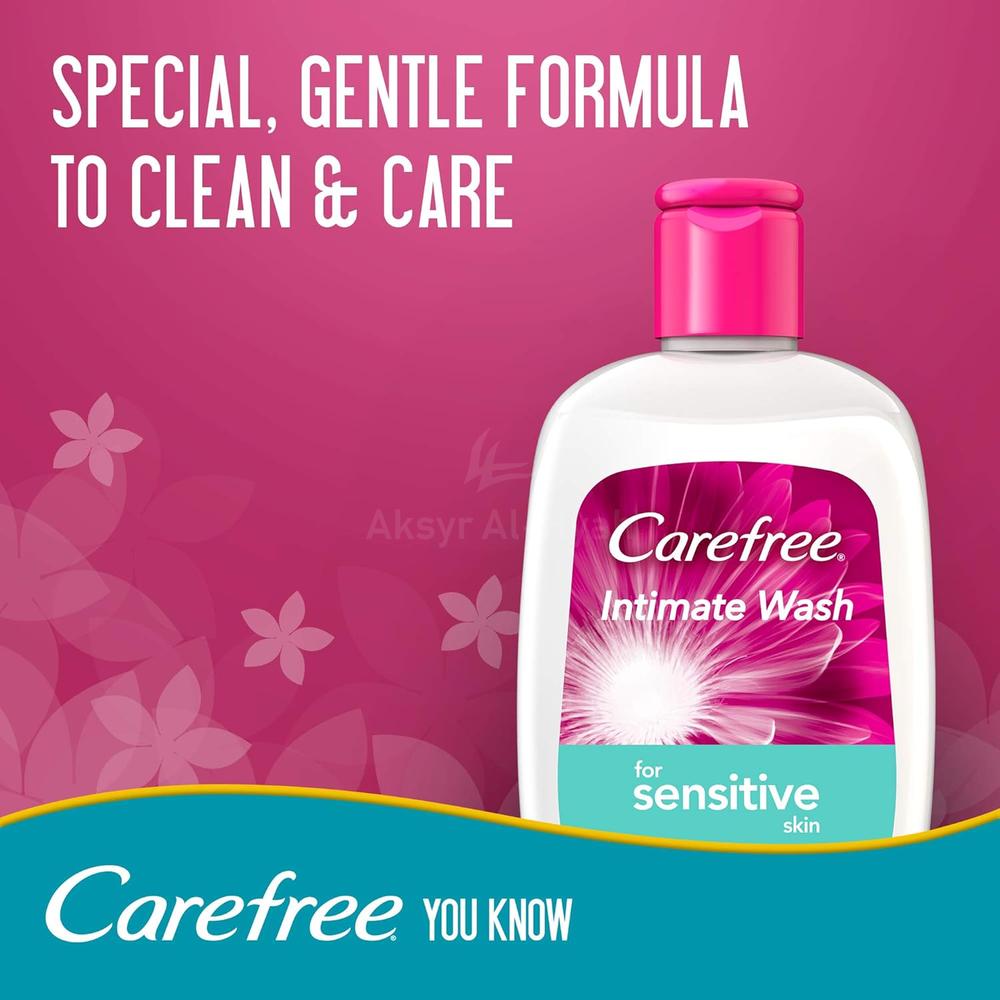 CAREFREE INTIMATE WASH SENSITIVE 200ML 1