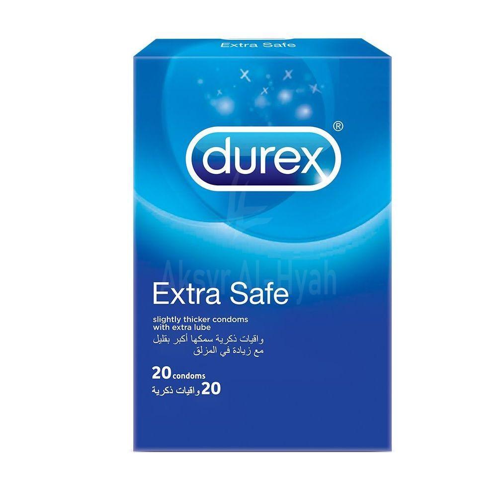 DUREX EXTRA SAFE CONDOMS 20'S #3800
