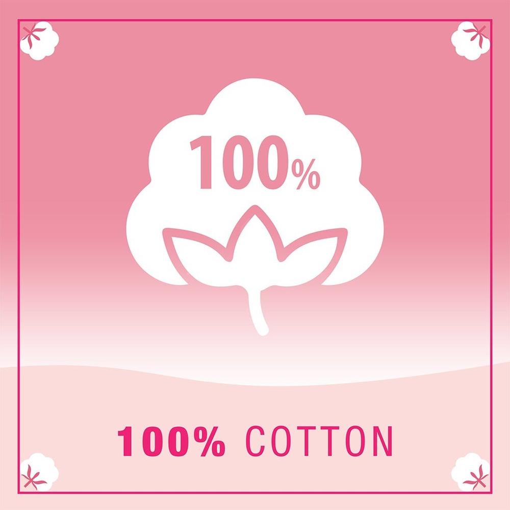 J/J PURE COTTON MAKE UP PADS 80'S #R002 1