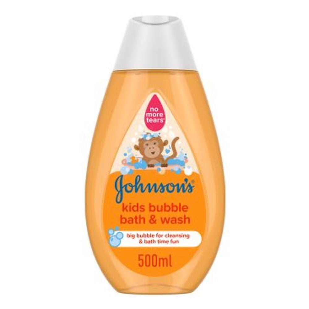 J/J KIDS BUBBLE BATH& WASH 500ML #R817
