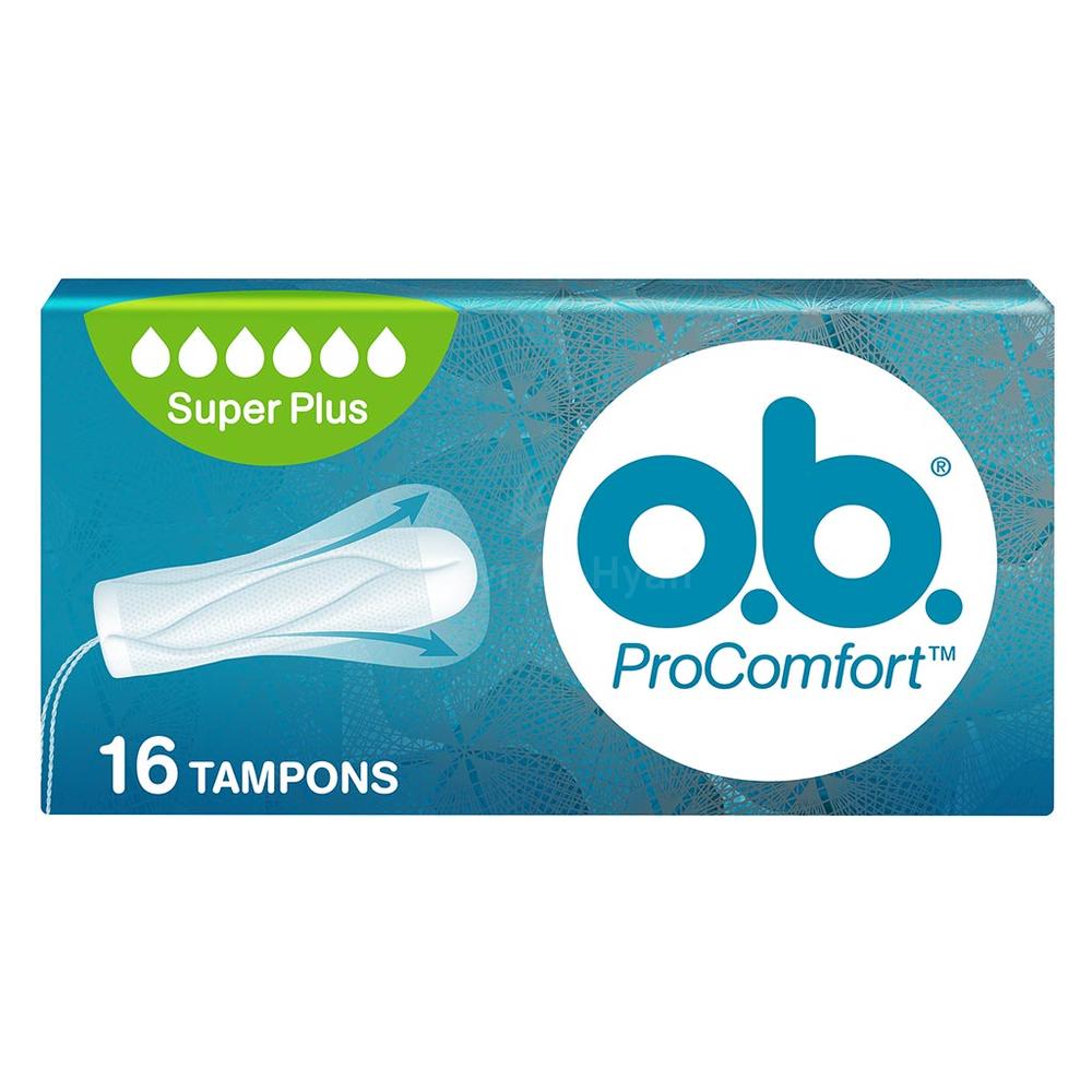 OB TAMPONS[SUPER PLUS]16'S