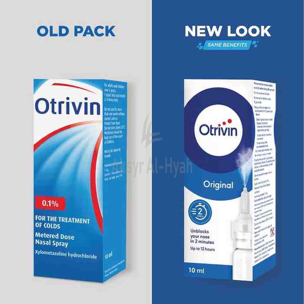 OTRIVIN 1% MD NASAL SPRAY 10ML