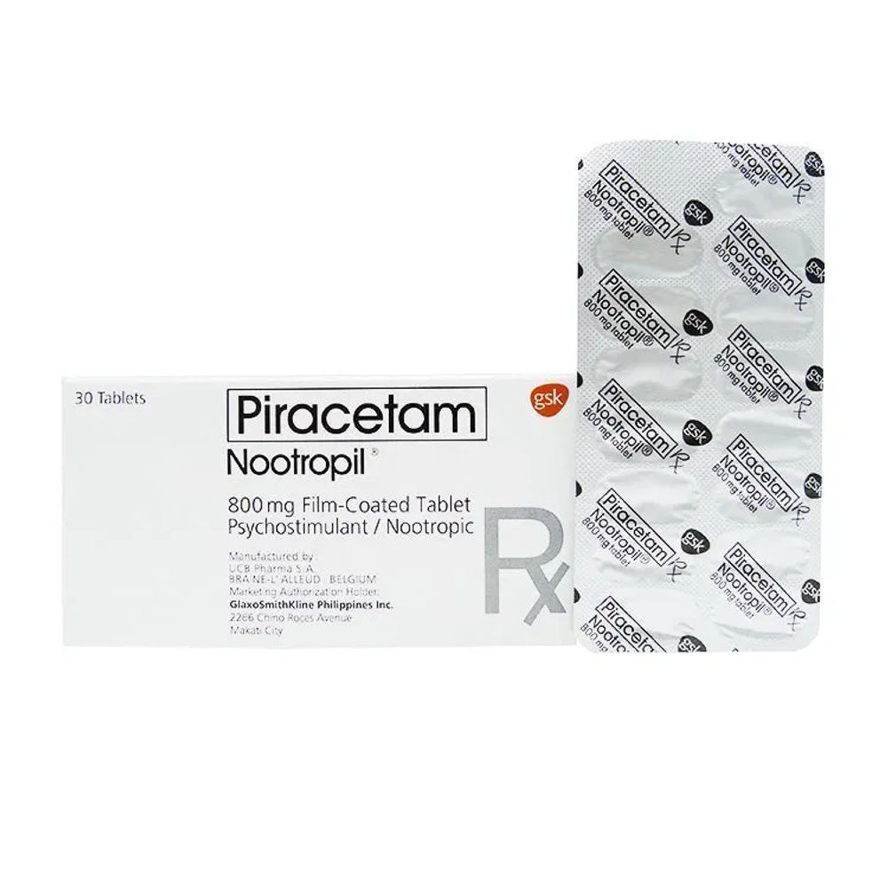 NOOTROPIL 800MG TABLETS 30'S