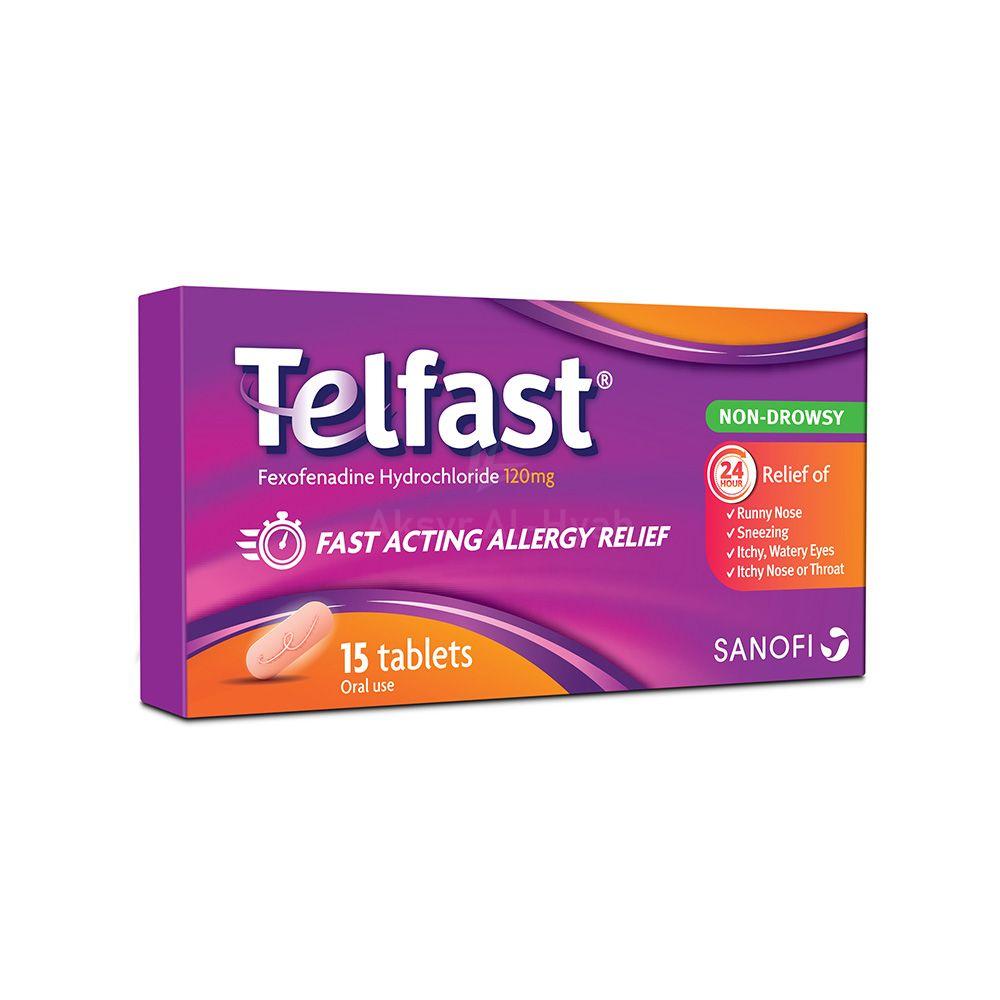 TELFAST 120MG TABLETS 15'S 1