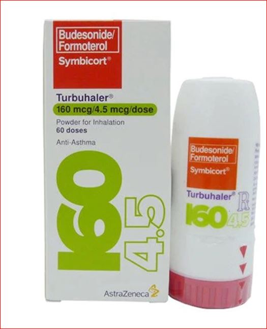 SYMBICORT TU/HALER 160/4.5MCG (120 DOSES)