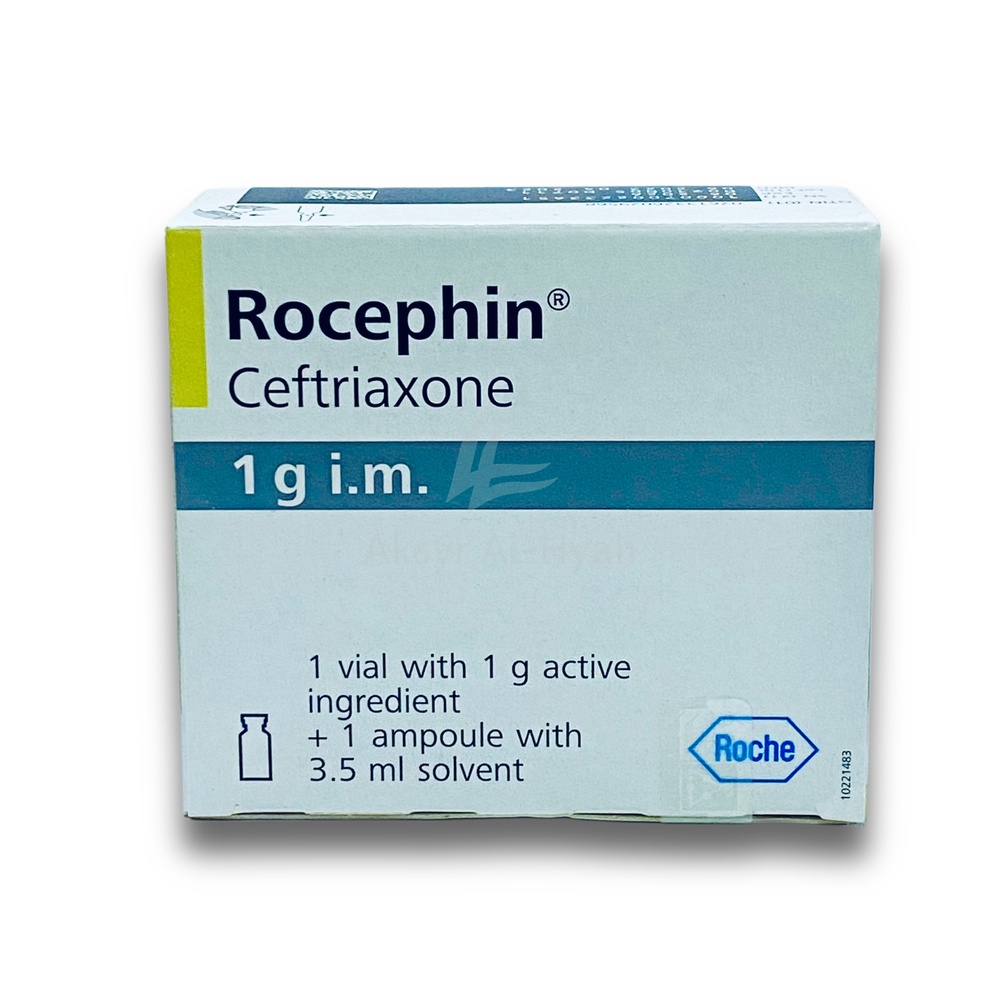 ROCEPHIN 1GM INJECTION 1'S