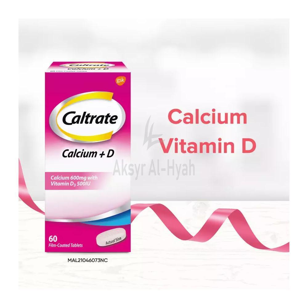 CALTRATE-D 600MG TAB 60'S 1