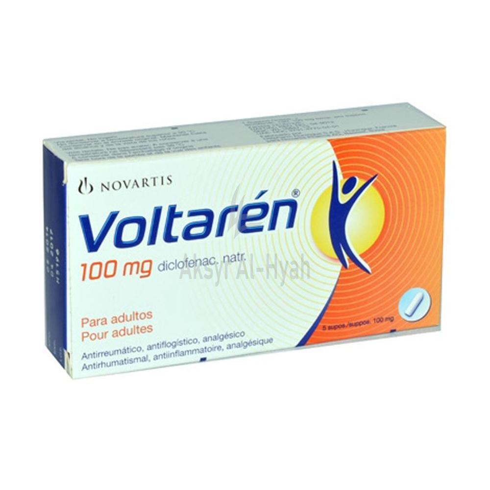 VOLTAREN SUPPOSITORY [100MG] 5'S