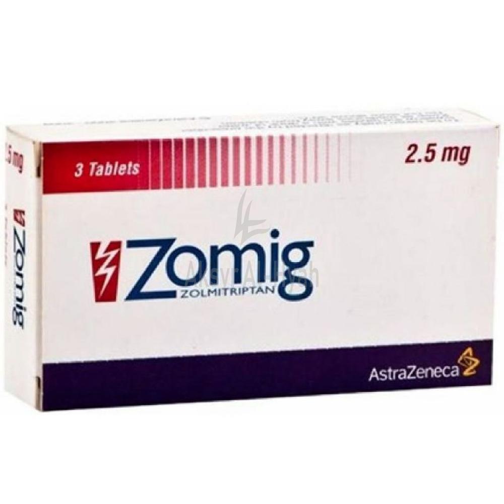 ZOMIG 2.5MG TABLET 3'S