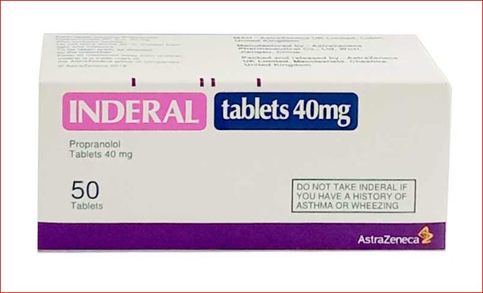 INDERAL 40MG TABLET 50'S 1