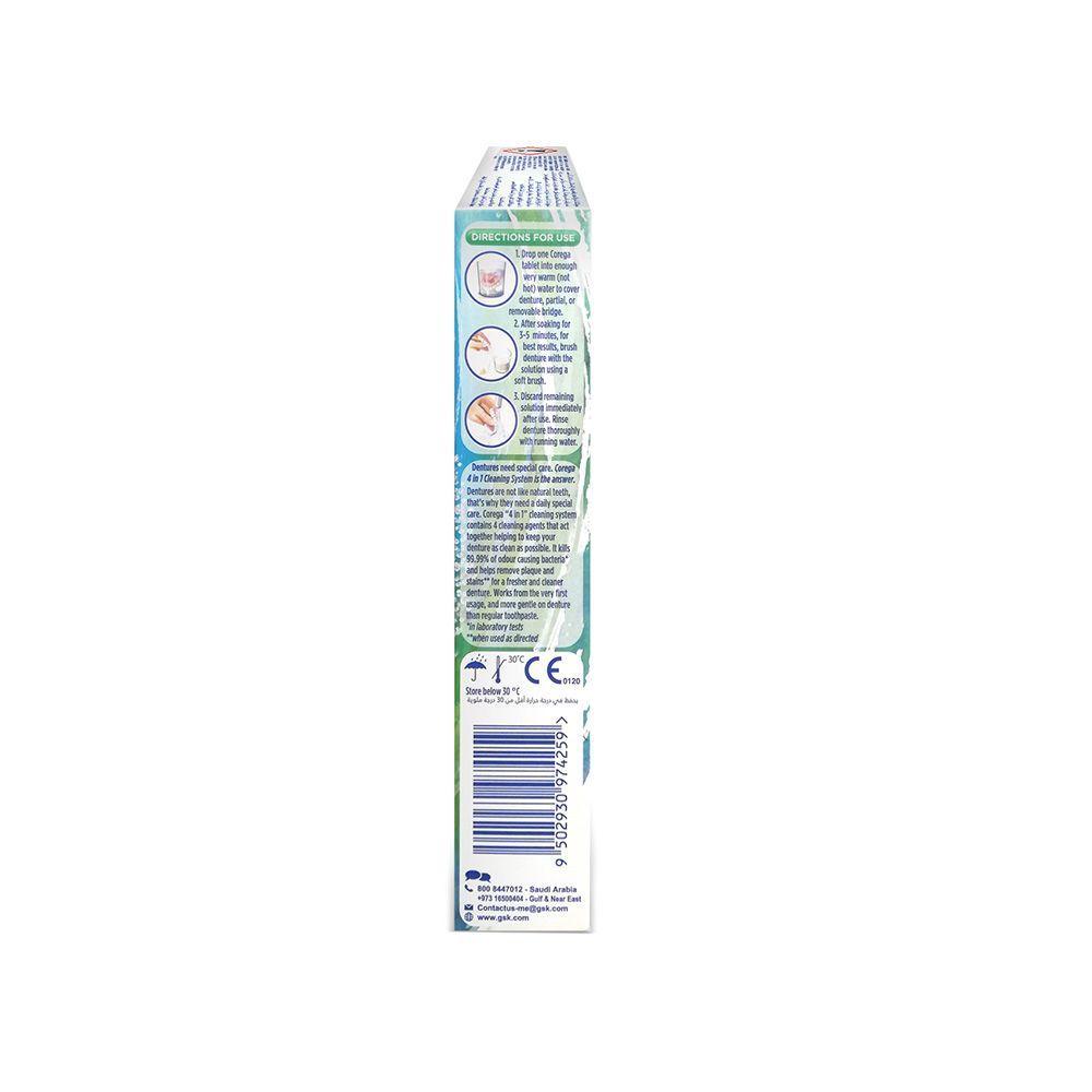 COREGA 3 MIN.DAILY FULL DENTURES TAB 36'S 1