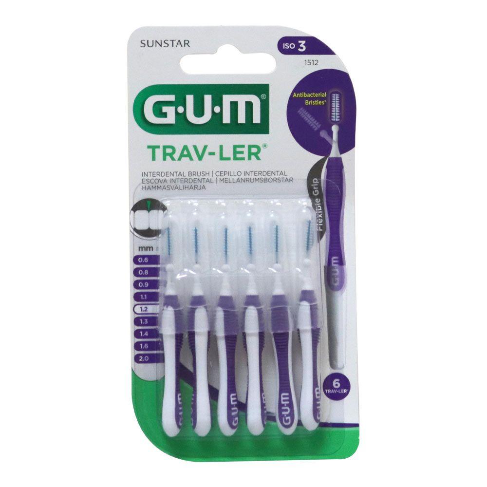 GUM PROXA BRUSH TRAVELLER  #1512