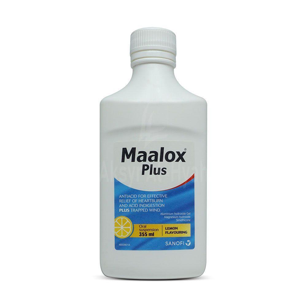 MAALOX PLUS SUSPENSION 355ML