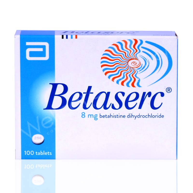 BETASERC 8MG TABLET 100'S 2