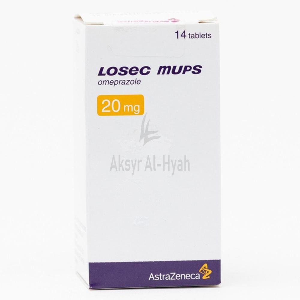 LOSEC 20MG MUPS TABLET 14'S