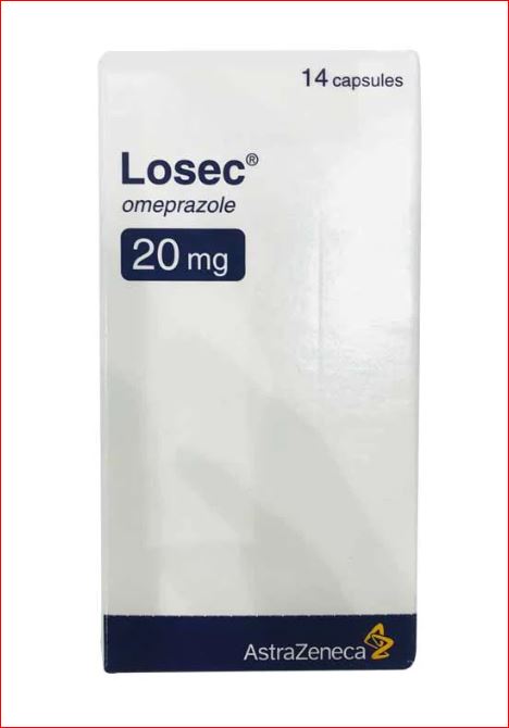 LOSEC 20MG CAPSULE 14'S