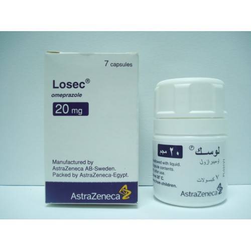 LOSEC 20MG CAPSULE 14'S