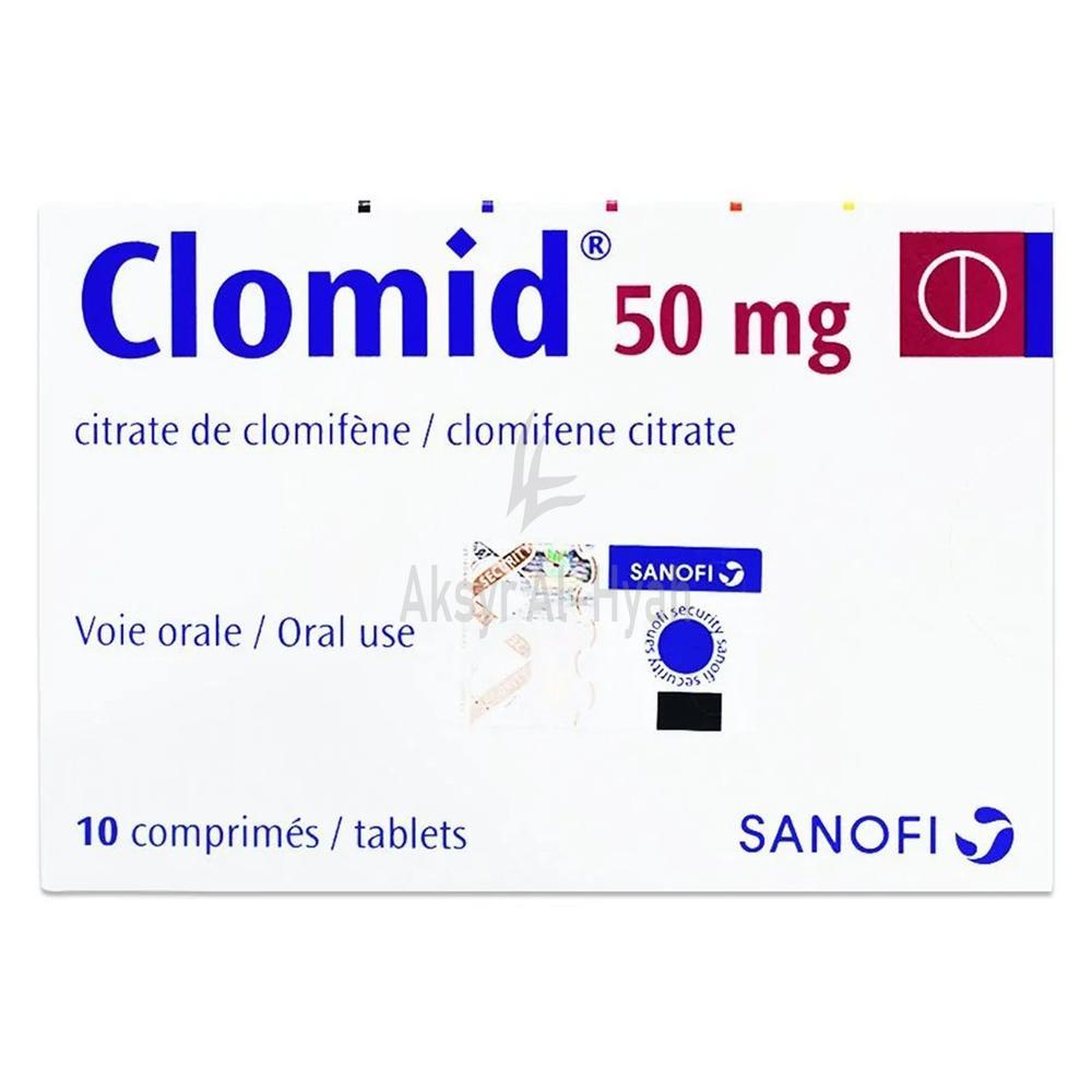 CLOMID 50MG TABLETS 10'S