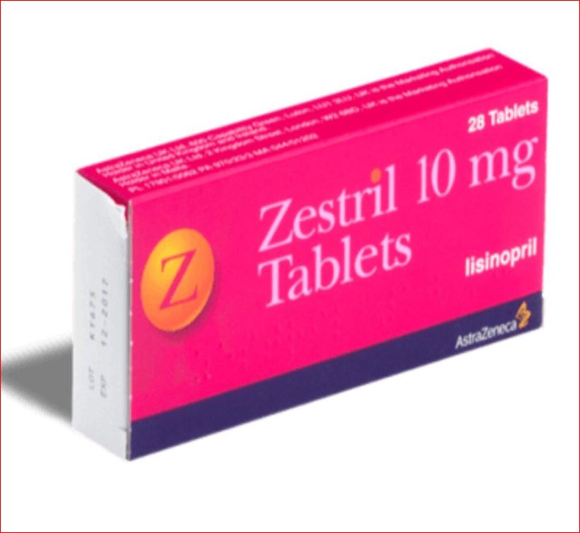 ZESTRIL 10MG TABLET 28'S 1