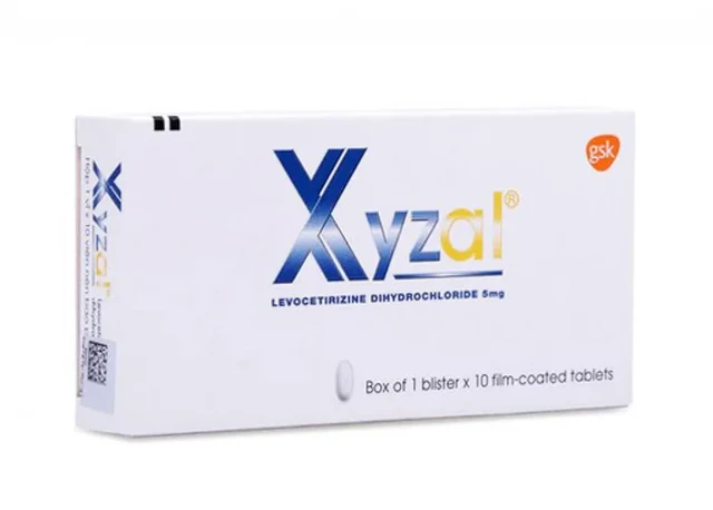 XYZAL 5MG TABLETS 30'S