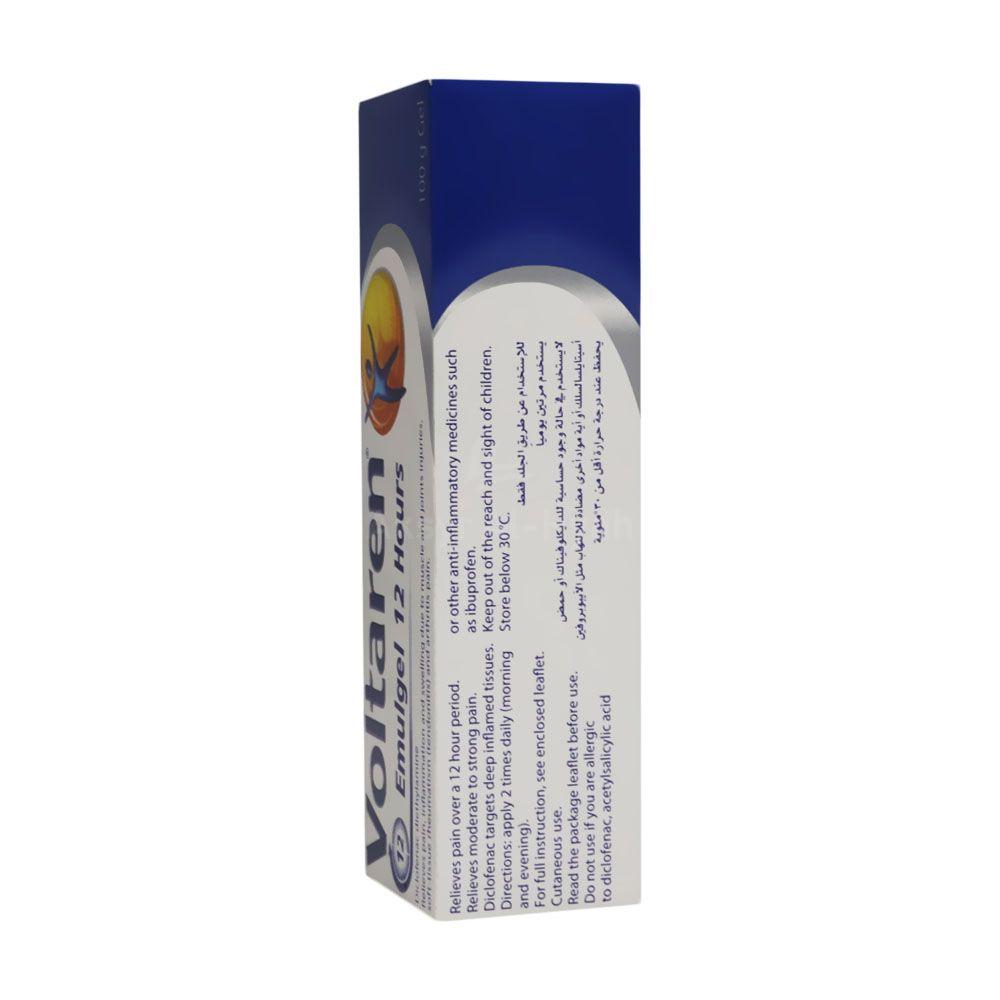 VOLTAREN EMUGEL 2% 12 HOURS 100GM