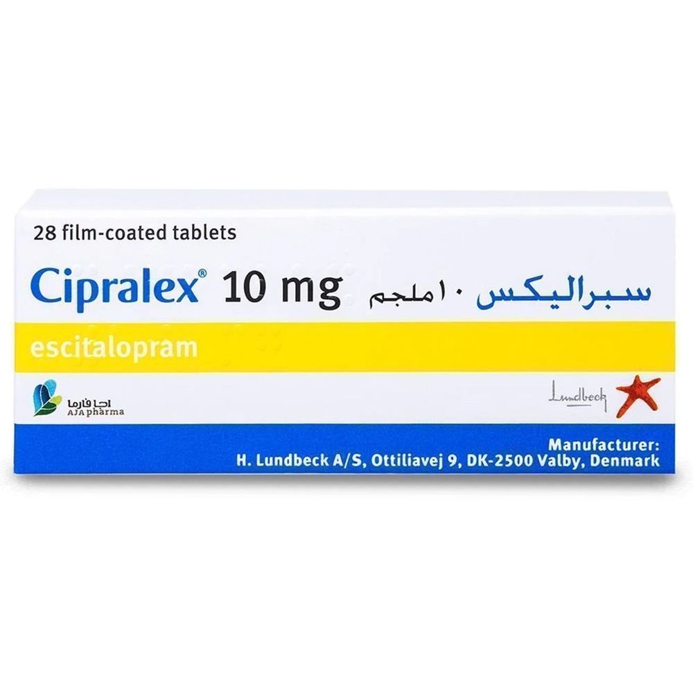 CIPRALEX 10MG TAB 28'S