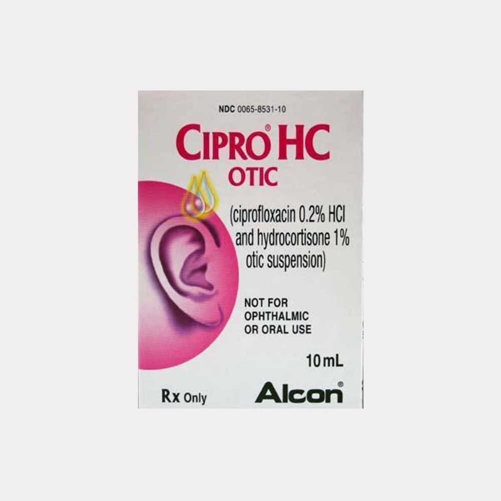 CIPROBAY HC OTIC 10ML E/D