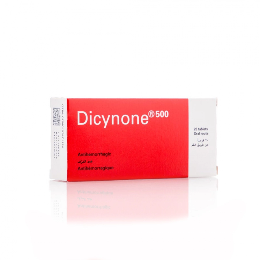 DICYNONE 500MG TABLET 20'S