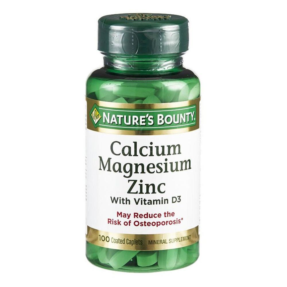 NAT.BOUNTY CAL/MG/ZINC  100 TAB