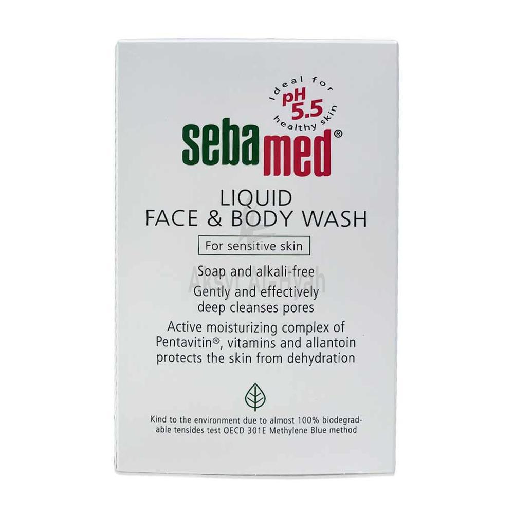 SM OLIVE LIQUID FACE & BODY WASH 200ML
