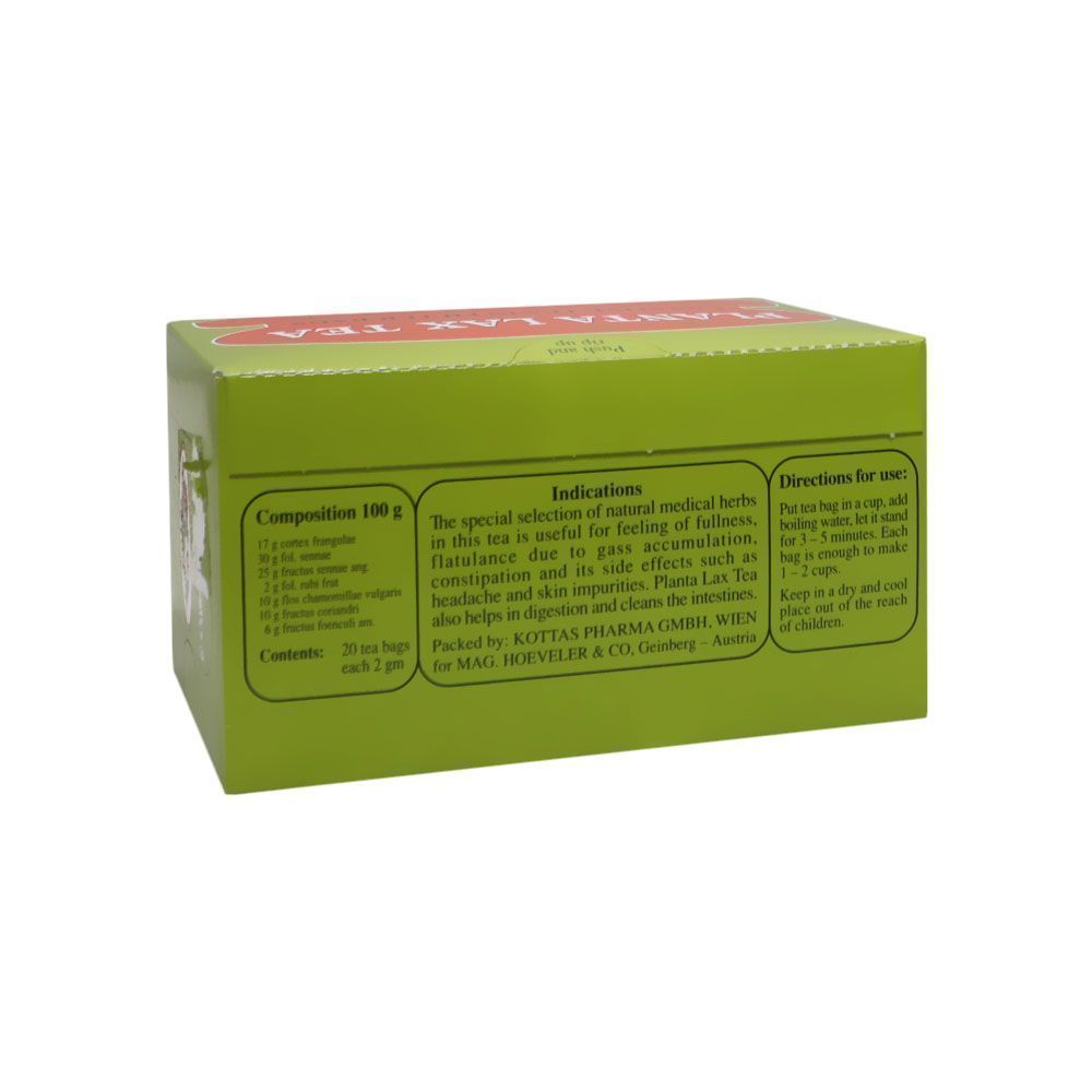 PLANTA LAX TEA BAGS 20'S 1