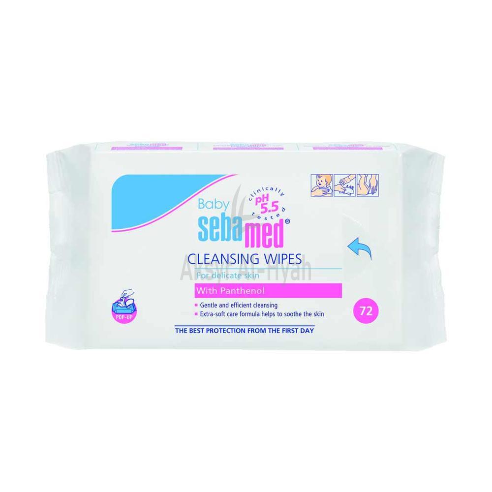 SM BABY WET WIPES WITH PANTHENOL 72'S