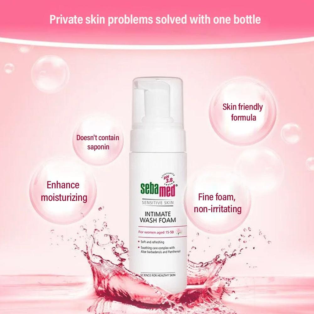 SM INTIMATE WASH FOAM 15 TO 50 AGE 150ML 1