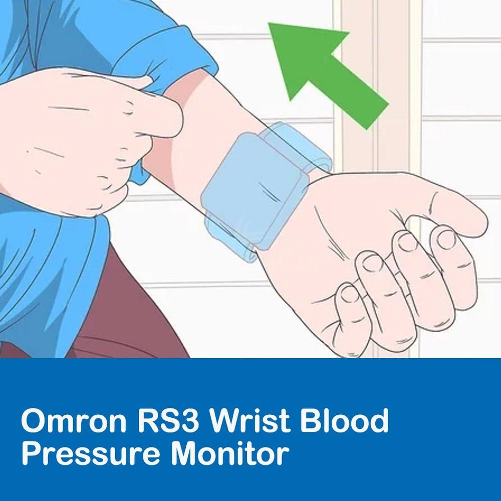 OMRON RS3 BP MONITOR WRIST TYPE#OMR140 1