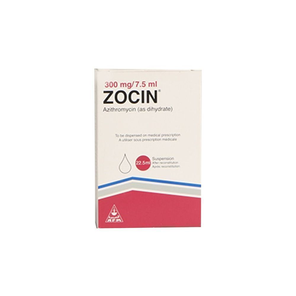 ZOCIN SUSPENSION [300MG] 22.5ML