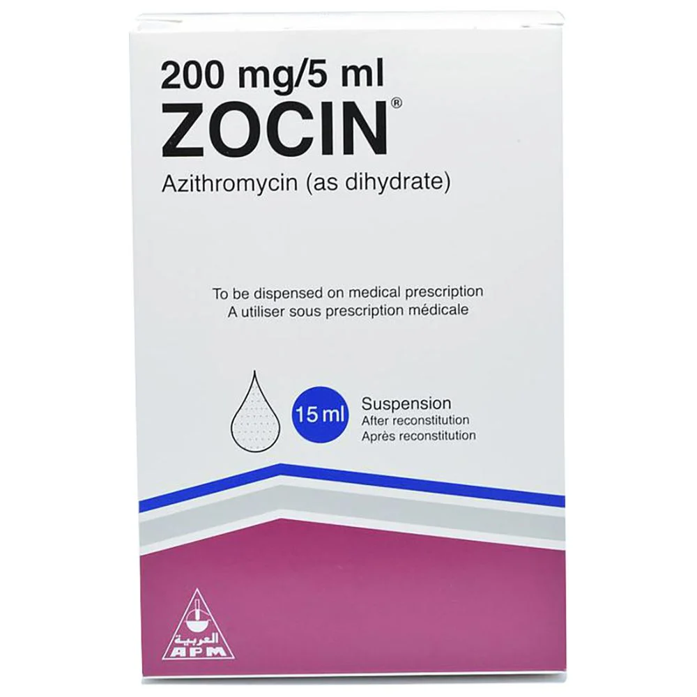ZOCIN SUSPENSION [200MG] 15ML