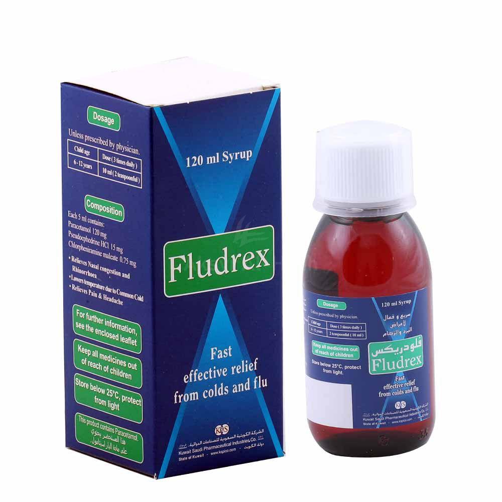 FLUDREX SYRUP. 120ML 2