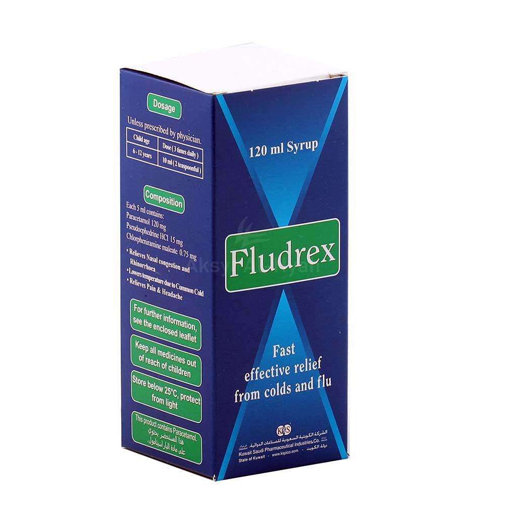 FLUDREX SYRUP. 120ML 3
