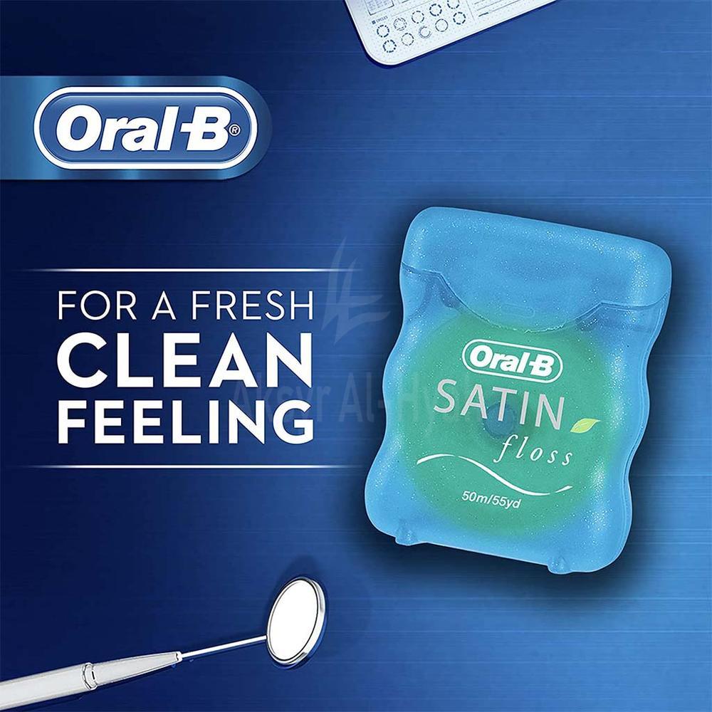 ORAL-B (OB056)SATIN FLOSS 25M #4300 1